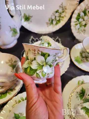 Сервиз за кафе Royal Albert Trillium , снимка 10 - Сервизи - 47594809