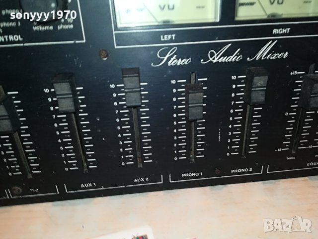 ПУЛТ-МИКСЕР-MADE IN FRANCE 1105231530, снимка 6 - Ресийвъри, усилватели, смесителни пултове - 40667307
