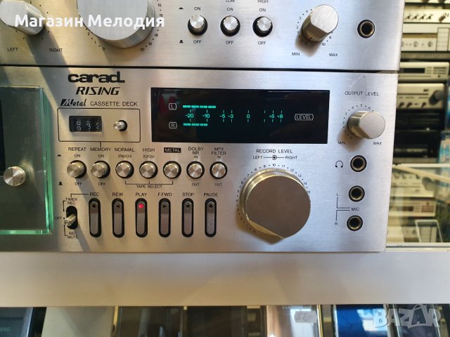 CARAD RISING Аудиосистема състояща се от усилвател Carad Rising SC-3 + тунер Carad Rising SC-2 + кас, снимка 9 - Аудиосистеми - 41546335
