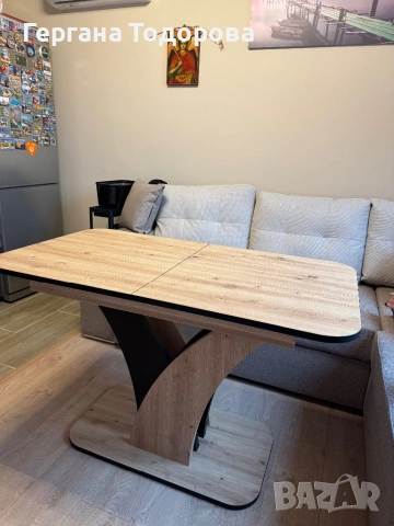 Маса Чисто Нова сглобена Трапезна