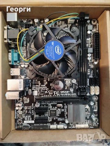 GIGABYTE H81M-D2V с Intel core i7 4770