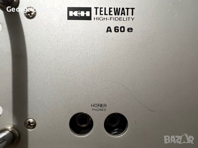 Klein + Hummel TELEWATT A60e, снимка 6 - Ресийвъри, усилватели, смесителни пултове - 41517292