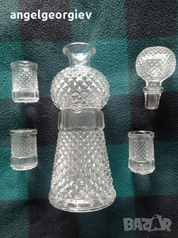 Сервиз за водка КПС Китка Нови пазар, снимка 8 - Сервизи - 53845213