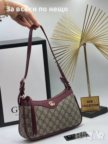 Gucci Дамска Чанта Гучи - Различни Цветове Код E43, снимка 16 - Чанти - 55791835