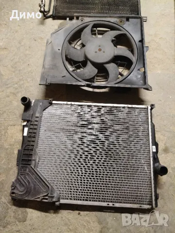 радиатор климатик воден радиатор перка виско дифузьор бмв е46 bmw e46 318 143ks , снимка 2 - Части - 49239138