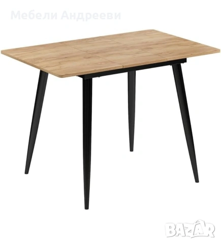 Трапезна разтегателна маса с метална конструкция 7315, снимка 8 - Маси - 53764068