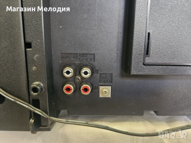 Винтидж бумбокс радиокасетофон Hitachi TRK-W550E – Ретро класика от 80-те , снимка 18 - Радиокасетофони, транзистори - 53619304