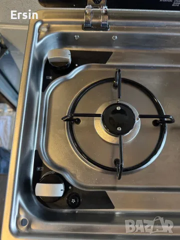 Комбинация готварска печка-мивка със стъклен капак от 2 части DOMETiC цена 1.100 лева  , снимка 6 - Газови котлони - 48462536