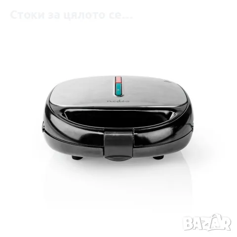 Мултигрил/тостер 3в1, 800W - Сандвичи, тостер , вафли и грил скара , снимка 2 - Тостери - 56164694