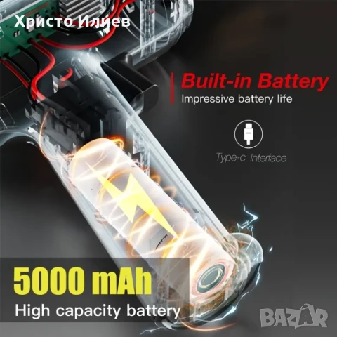 Поялник за пластмаса Мини горещ телбод Безжична машина за заваряване на пластмаса с 1000бр скоби, снимка 5 - Поялници и запояване - 51118528