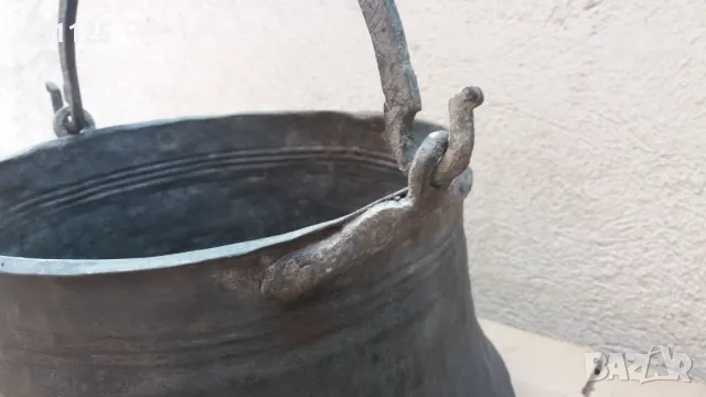 кован меден бакър, казан , снимка 4 - Антикварни и старинни предмети - 47620328