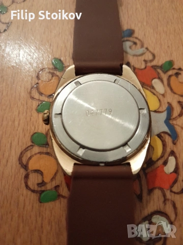 Мъжки часовник Полет позлатен, снимка 2 - Мъжки - 53126966