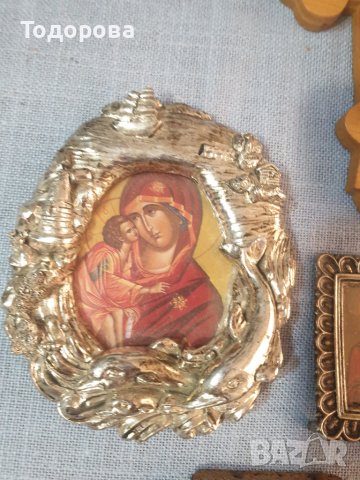 Лот 8- стари домашни икони -  6 броя, снимка 2 - Антикварни и старинни предмети - 44629979