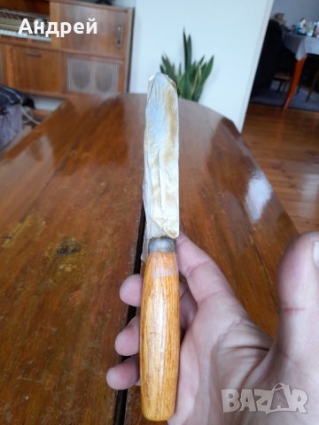 Стар кухненски нож #7, снимка 4 - Антикварни и старинни предмети - 39973973