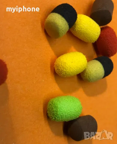 10бр.Различни цветове цилиндърчета 8мм.за Зиг Риг Плуващи, снимка 3 - Стръв и захранки - 48943833