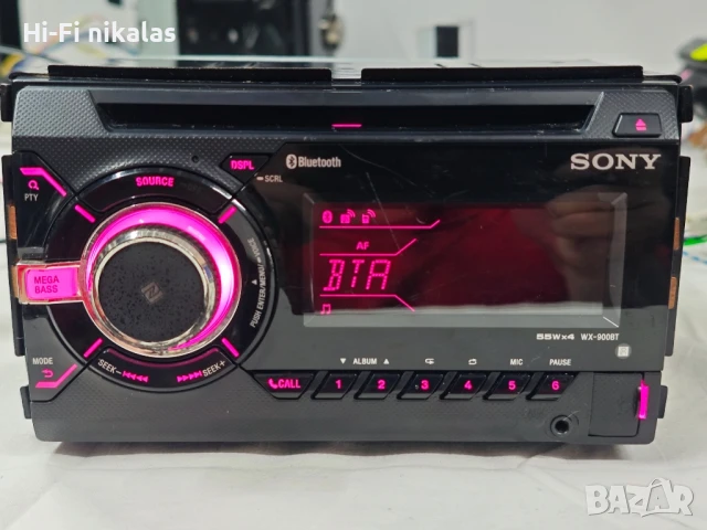 авторадио CD player USB AUX NFC SONY WX-900BT, снимка 4 - Аксесоари и консумативи - 51052874