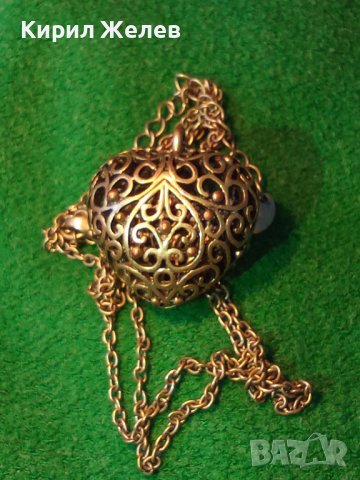 ПОСРЕБРЕН ВИНТИДЖ АЖУРНО ОРНАМЕНТИРАН СЪРЦЕВИДЕН МЕДАЛЬОН 3880, снимка 2 - Колиета, медальони, синджири - 35193776