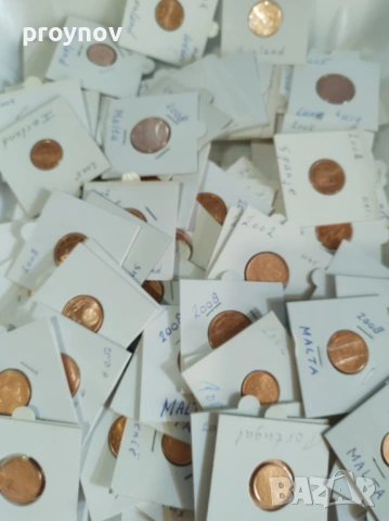 100 бр. Евро Монети - UNC, снимка 3 - Нумизматика и бонистика - 52063030