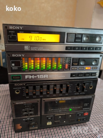 Ретро уредба Sony модул hifi 