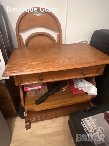 Дървена маса масивно дърво, снимка 1