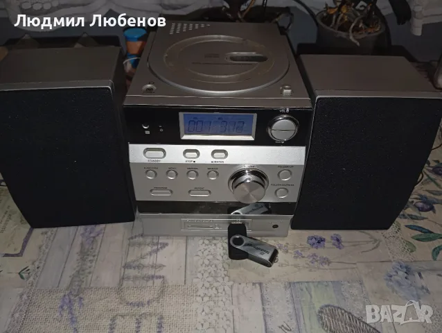 Малка уредба cd,mp3,sd,usb,aux,радио