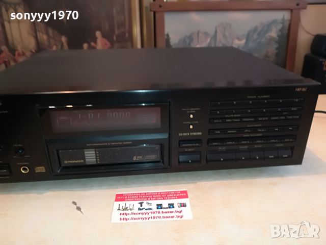 PIONEER PD-M650 MADE IN JAPAN ВНОС ENGLAND, снимка 7 - Ресийвъри, усилватели, смесителни пултове - 36216776