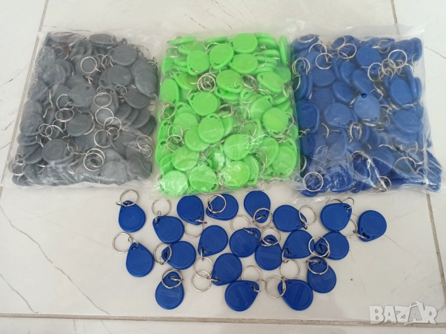 Чипове с код, Access control, за входна врата, асансьор, бариера, 125kHz пакет 100бр