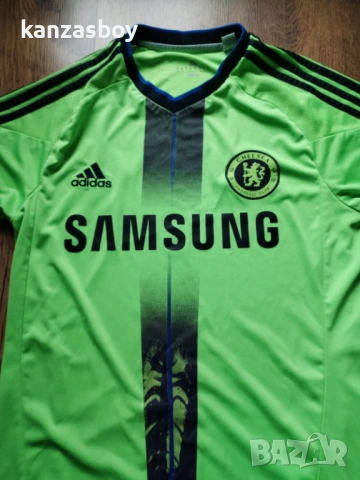 ADIDAS CHELSEA 2010-2011 - ретро футболна тениска S, снимка 2 - Тениски - 53372768