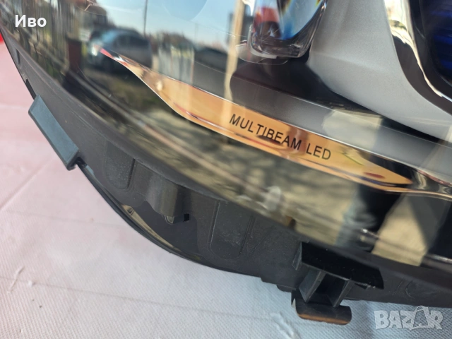 Десен Фар за Мерцедес Це класа W205 Multi beam Led,Far za Mercedes C klasse W205, снимка 3 - Части - 53708646
