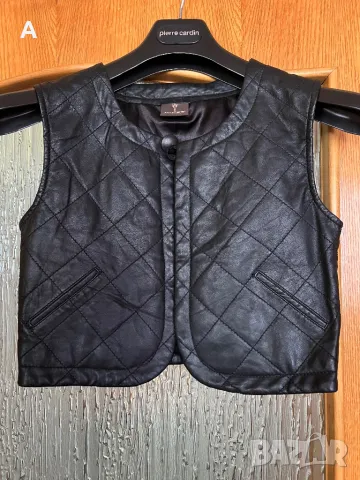 Дамски елек естествена кожа