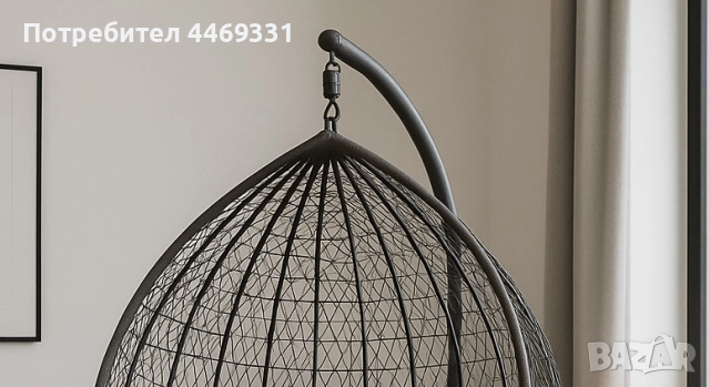 Градинска висяща люлка тип гнездо,яйце–Промоция!, снимка 3 - Други - 52376841