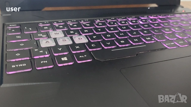 Геймърски лаптоп Asus TUF Gaming FX505DV 16GB RAM DDR4 Nvidia RTX 2060 6GB 512GB SSD Ryzen 7 3750H, снимка 4 - Лаптопи за игри - 52714839