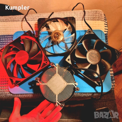 Комплект 4 вентилатора / охладителя — за продажба, снимка 2 - Други - 52316595