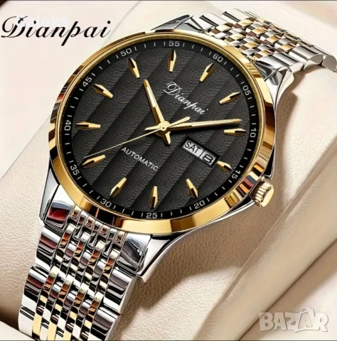 Мъжки Аристократичен бизнес часовник Dianpai* автоматик! , снимка 3 - Мъжки - 53049932
