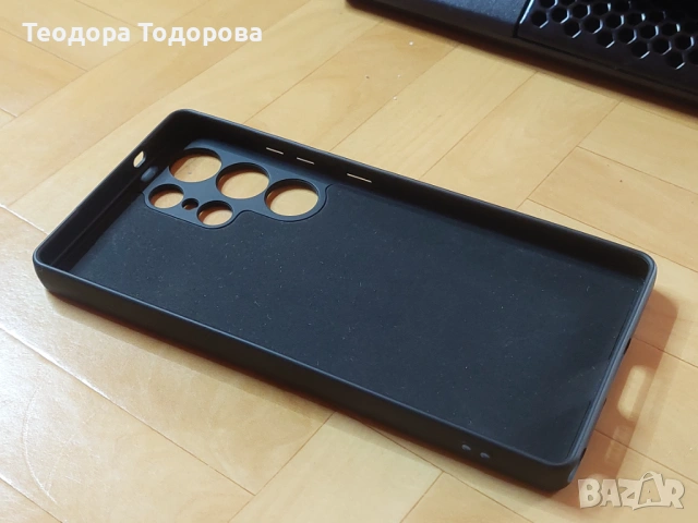 Кейс черен за Samsung Galaxy S25 Ultra, снимка 4 - Samsung - 53451583