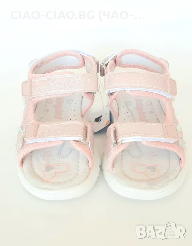 *СВЕТЕЩИ* Сандали за момиче, Розови, №24-29, снимка 2 - Детски сандали и чехли - 50889972
