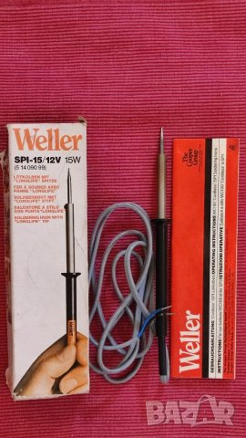 Поялник Weler 12 V - 15 W. , снимка 2 - Поялници и запояване - 39560601