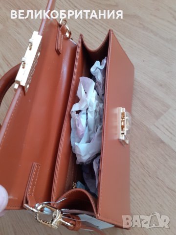 Чисто нова дамска чанта от естествена кожа на фирма  EACH OTHER от Лондон , снимка 8 - Чанти - 42106843