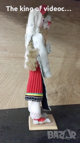 Дървена народна  кукла , снимка 2 - Колекции - 53396168