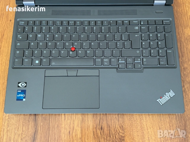 16' WQXGA 2.5K Core i7-12850HX Lenovo ThinkPad P16 Gen 1 32GB DDR5/512GB NVMe/RTX A2000 8GB/Гаранция, снимка 12 - Лаптопи за работа - 53392563