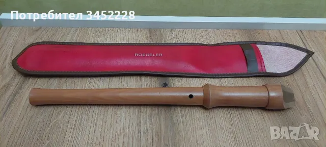 блок флейта Германия за ценители отлична , снимка 4 - Духови инструменти - 49184502