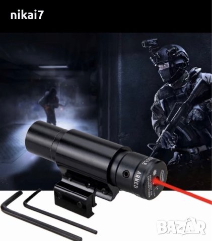 мерник прицел бързомер лазер червена точка за пистолет ерсоот оптика, снимка 2 - Ножове - 42118190