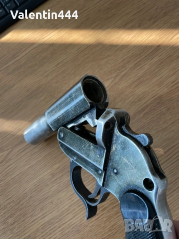 Немски ракетен/сигнален пистолет – кал. 26мм, снимка 4 - Бойно оръжие - 53854320