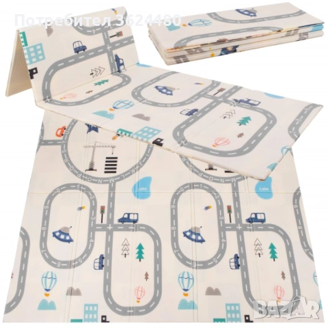 Постелка за игра водоустойчива и сгъваема  4851, снимка 9 - Други стоки за дома - 53305887