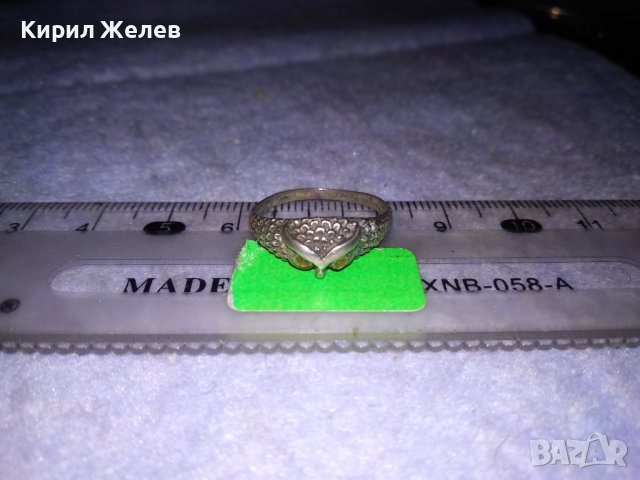 ПОСРЕБРЕН - с ПЕЧАТ 925 - ФИГУРАЛЕН АРТ ПРЪСТЕН - БУХАЛЧЕ от БЛАГОРОДНА НЕРЪЖДАЕМА СТОМАНА 34377, снимка 4 - Пръстени - 39643083