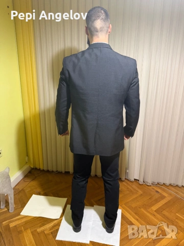 Елегантни мъжки костюми + официални обувки – абитуриентски, неразличими от нови 👔, снимка 6 - Костюми - 53853223