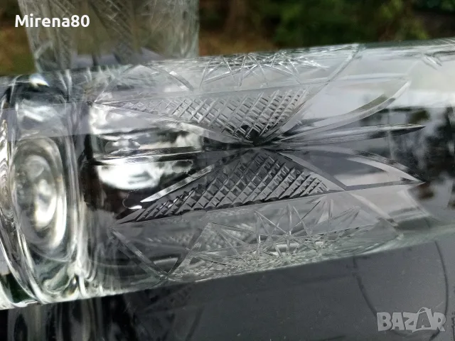 Български кристален сервиз за вода - СИП ! , снимка 5 - Сервизи - 55792507