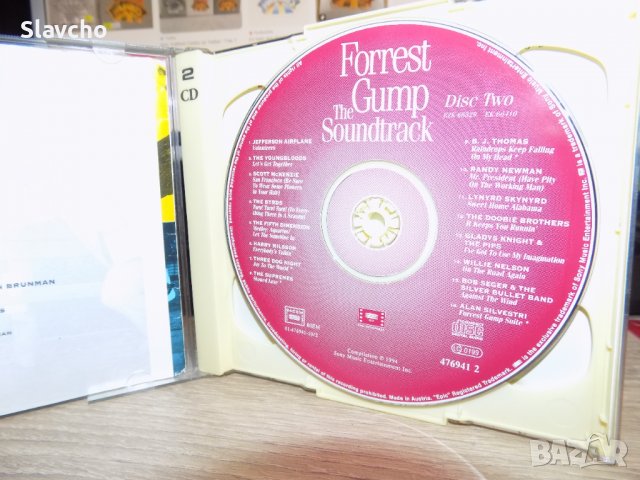 Компакт диск Forrest Gump [Remaster] by Original Soundtrack (CD, 1994, 2 Discs, Sony Music Distribut, снимка 3 - CD дискове - 39341762