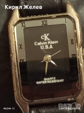 Марков дамски часовник CALVIN CLEIN USA красив стилен дизайн 49013, снимка 5 - Дамски - 52265194