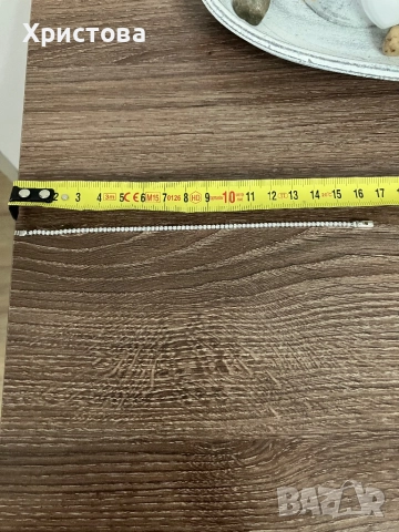 Златна тенис гривна 3,08гр.,14к, снимка 4 - Гривни - 52824637